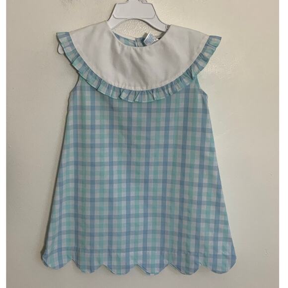 Ishtex Plaid Girls Dress NWT size‎ 3 - Picture 1 of 3